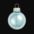 thumbnail image 3 of Whitehurst 12ct Baby Blue Shiny Glass Christmas Ball Ornaments 2.75" (70mm), 3 of 4