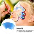 thumbnail image 4 of Face Paint Stencil, Face Painting Template PET Material Interchangeable Reusable Multiple Designs 12pcs  for Birthday Party, 4 of 7