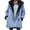 S2510-Light Blue, variant on Womens Fleece Lined Denim Jacket Hooded Toggle Button Thick Warm Winter Coat Vintage Loose Fit Outerwear for Daily Work Casual Wear XL