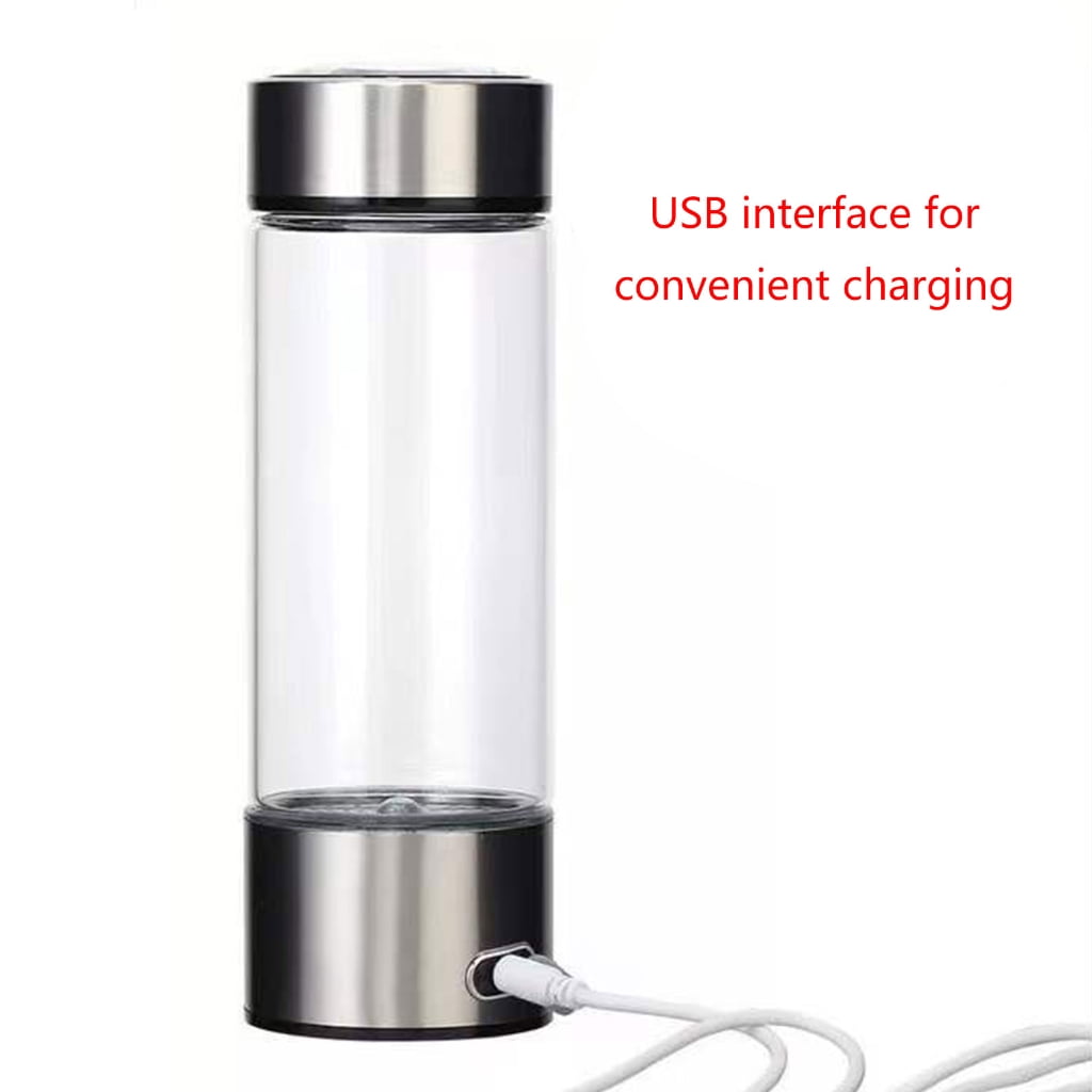 HGYCPP Convenient 420ml Water Glasses Hydrogen Water Bottles Hydrogen Water Generator Electric Hydrogens Rich Water Generator Cup