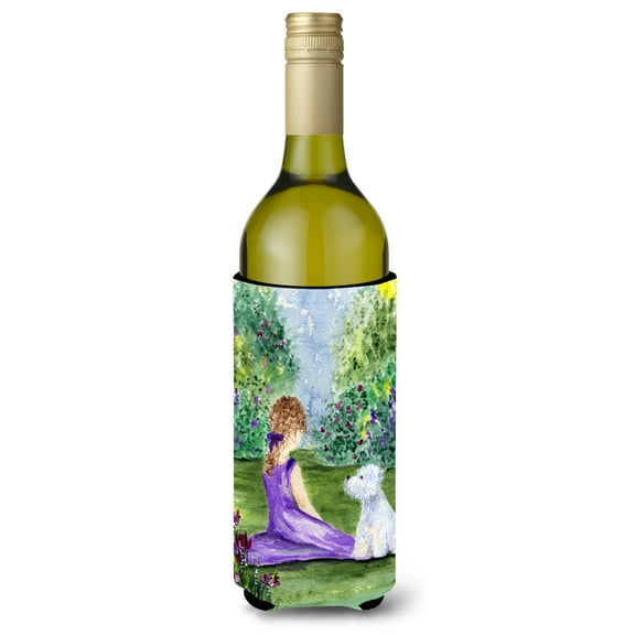 Caroline's Treasures SS8246LITERK Westie Wine Bottle Hugger, Wine Bottle, multicolor