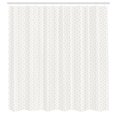 thumbnail image 2 of Ambesonne Abstract Shower Curtain, Muted Neutral Nude Tone, 69"Wx84"L, Pale Eggshell White, 2 of 4