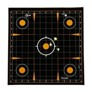 Ez Aim Splash Sight-in Shooting Paper Targets, 12W x 12H, 0.3 lb, 3-Pack, Multi