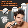 thumbnail image 5 of T-Blade Detachable Replacement blades Compatible with Wahl Trimmers 9864/9864SS/9686/9818A/9854L/9876L/9854 /WSS3L/SS2L etc. (1 Pack), 5 of 6