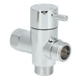 thumbnail image 3 of Shower  Diverter Valve G1/2 Diverter Valve 3 Way For Hand Held Showerhead And Fixed Spray ,Bathroom Shower Parts, 3 of 8