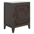 thumbnail image 4 of SAFAVIEH Thea Mid-Century Retro 1 Door Carved Nightstand, Brown, 4 of 7