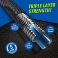 thumbnail image 2 of Hydrosteel 3x Layer Metal Garden Hose 100 Foot,Heavy Duty Stainless Steel Flexible Metal Garden Hose, 2 of 13