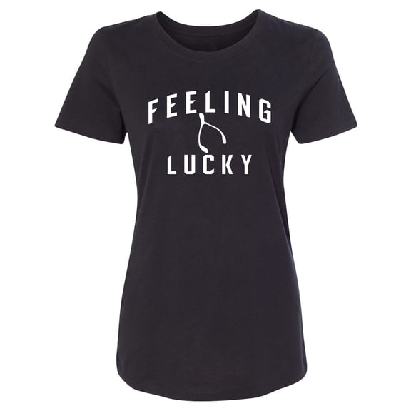 Feeling Lucky Womens crewneck tee