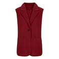 thumbnail image 6 of Hvyesh Sleeveless Blazer Vest for Women Spring 2025 Fashion Casual Lightweight Open Front Work Office Blazer Jackets with Pockets, 6 of 6