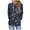 Navy, variant on Lorytime Oversized Fleece Hoodies for Women Christmas Snowflakes Sweatshirt Long Sleeve Pullover with Pocket Loose Tops