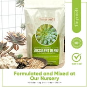 Tinyroots Succulent Soil Blend, Great for Cacti and other Succulents