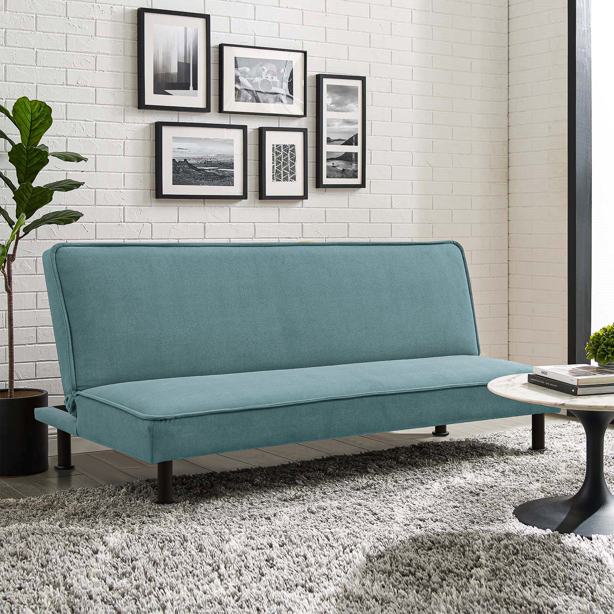 Kadyn Futon Sofa Bed, Convertible Futon for Living Room, Futon Sleeper Sofa, Green Kadyn Futon Sofa Bed, Convertible Futon for Living Room, Futon Sleeper Sofa, Green