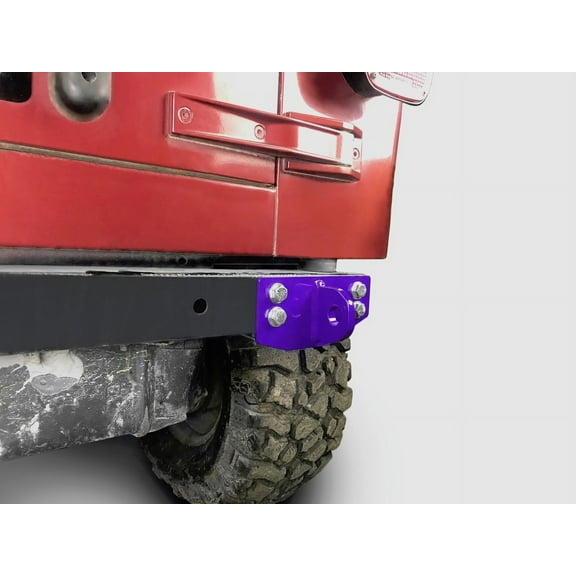 Steinjäger Recovery and Towing Wrangler TJ 1997-2006 D-Ring Mounting Brackets Sinbad Purple