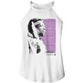 thumbnail image 1 of Jimi Hendrix Handwritten Lyrics White Women's Sleeveless Rocker Tank Top T-Shirt Xl, 1 of 2
