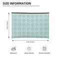 thumbnail image 3 of Cauagu Blue Print for Tyvek Makeup Bag,Reusable Travel Cosmetic Bag Women Organizer Toiletry Bag Birthday,Gifts for Women Girlfriend Mom Teacher 6.5’’*8.9’’, 3 of 7