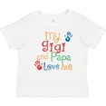 thumbnail image 3 of Inktastic Gigi and Papa Love Me Grandkids Boys or Girls Baby T-Shirt, 3 of 5