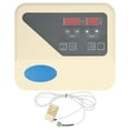thumbnail image 1 of Digital LCD Sauna Heater Controller – External Temperature Control Unit with Probe for 3-9KW Dry Sauna Stoves (220V, Splashproof), 1 of 5