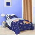 BBC Studios Bluey Blue 5 Piece Twin Bed Set w/ Sham, 100 Microfiber