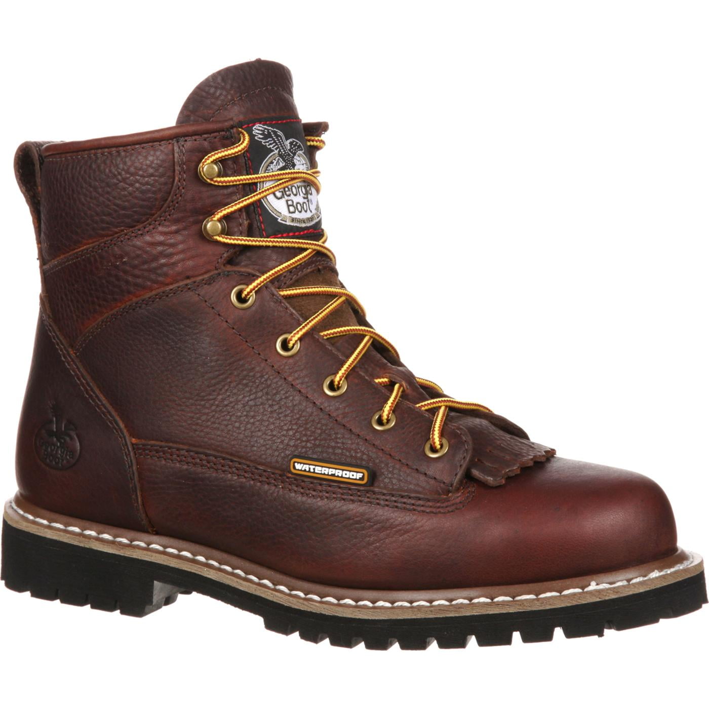 georgia steel toe wedge work boots