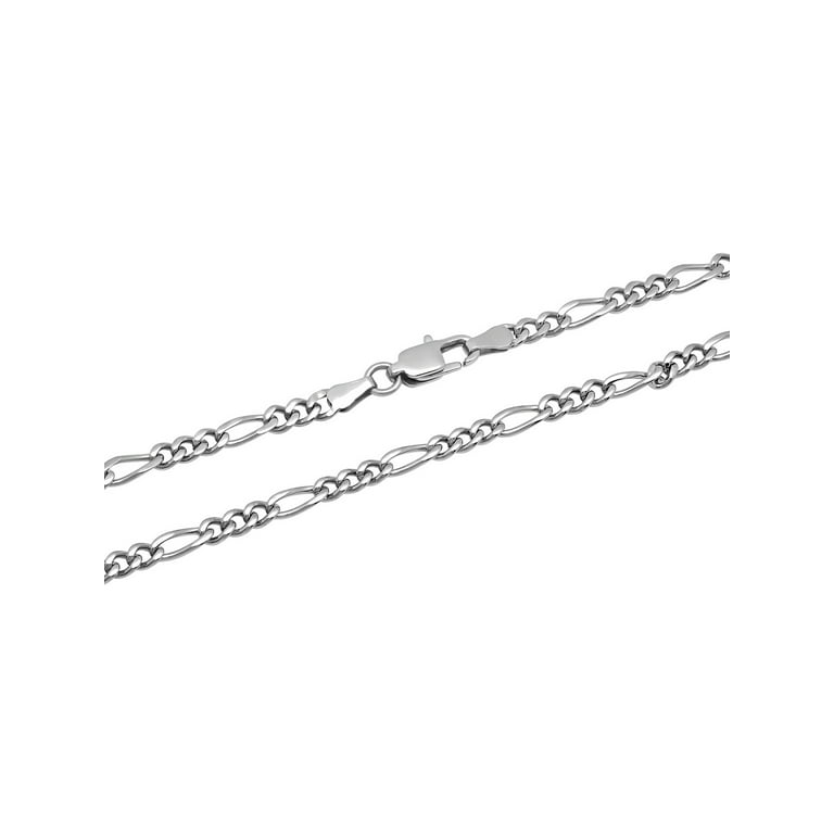 Stainless NK Chain Figaro Chain Stainless Steel 15mm – Metal Field Shop