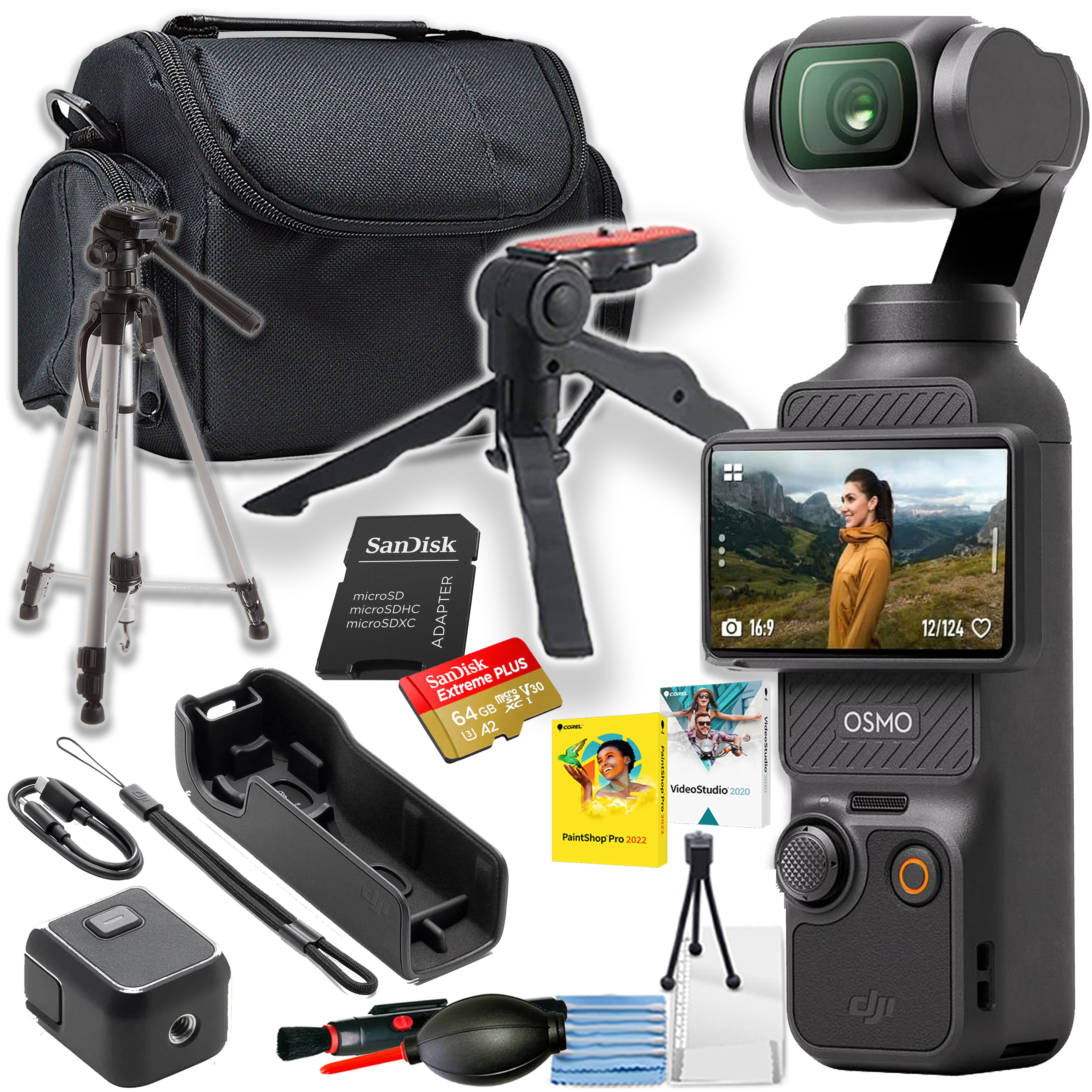 Open Box DJI Osmo Pocket 3 Vlogging Camera 4K/120fps 1'' CMOS