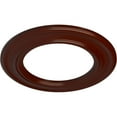 thumbnail image 3 of Ekena Millwork 20 7/8"OD x 12 7/8"ID x 1"P Holmdel Ceiling Medallion (Fits Canopies up to 12 7/8"), Hand-Painted Brushed Mahogany, 3 of 6