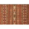 thumbnail image 1 of Ahgly Company Indoor Rectangle Abstract Orange Modern Area Rugs, 4' x 6', 1 of 4
