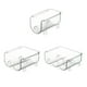 thumbnail image 5 of Monstrate Estante para botellas de agua, apilable, lavable, resistente, para el hogar, cocina, jugo de champán, botellas deportivas, soporte de Cocina y Comedor 3 ranuras, 5 of 6