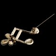 thumbnail image 3 of Pin de solapa con símbolo de nota musical, broche de de ópalo con diamantes de imitación, dorado Oro Yuyangstore Pin de broche de diamantes de imitación, 3 of 8