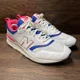 thumbnail image 1 of New Balance 997 Men’s Size 12 White Pink Blue Casual Shoes Sneakers CM997HAJ, 1 of 6
