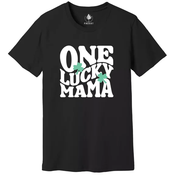 Gildan One Lucky Mama Shirt, St Patrick'S Day Mama Shirt, Lucky Mom Shirt, Mom Irish
