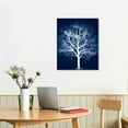 thumbnail image 2 of GOSMITH Tree Wall Art Tree with Blue Backgroud Canvas Wall Art the Pictures Print On Canvas Modern Artwork Wall Decoration for Home Living Room, 2 of 4