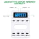 thumbnail image 4 of GOOHOCHY Cargador de batería universal para baterías recargables Cargador de batería LCD de 4 bahías, 4 of 8