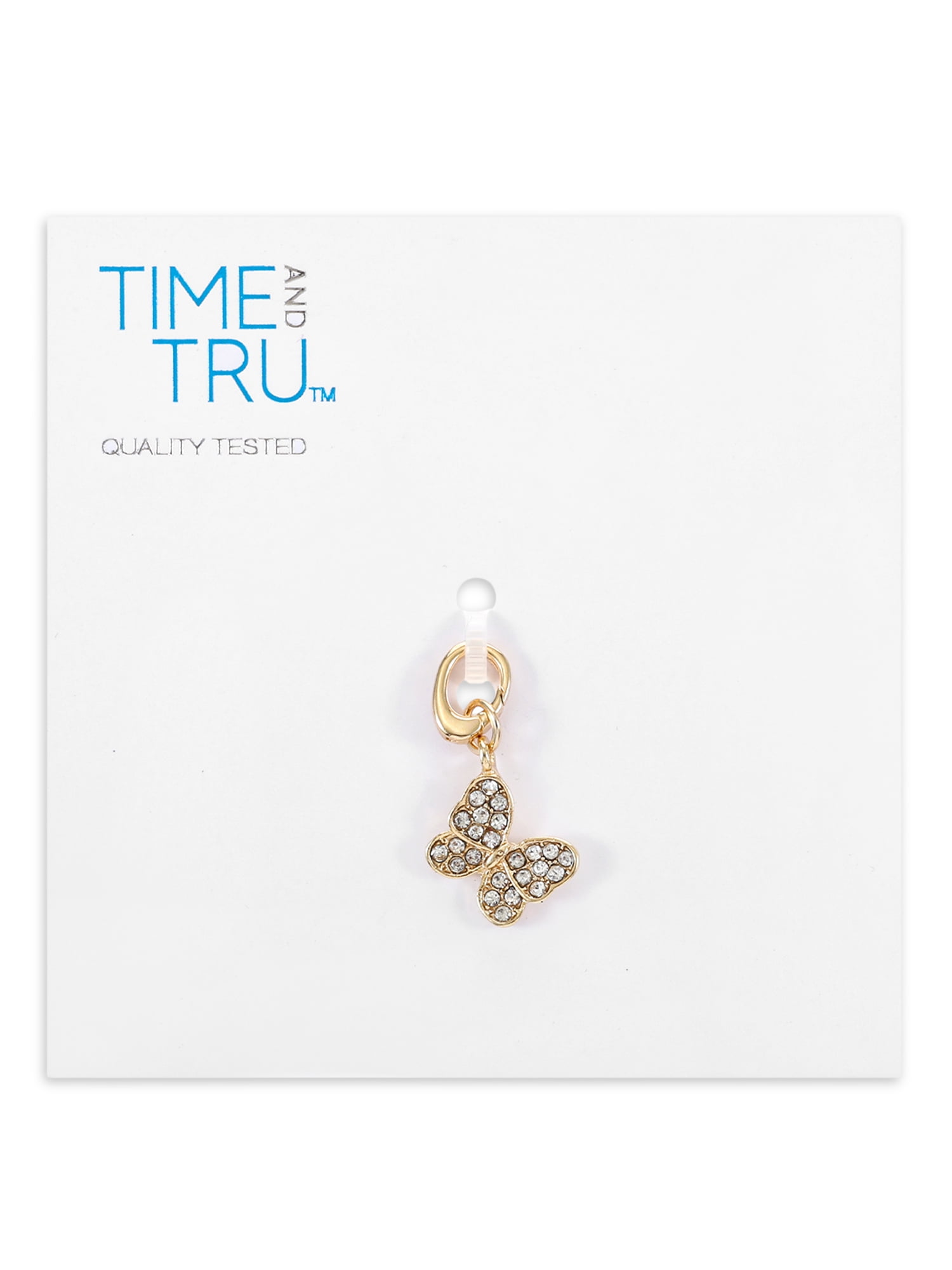 Time and Tru Women's Goldtone Motif Charm, 1 Piece