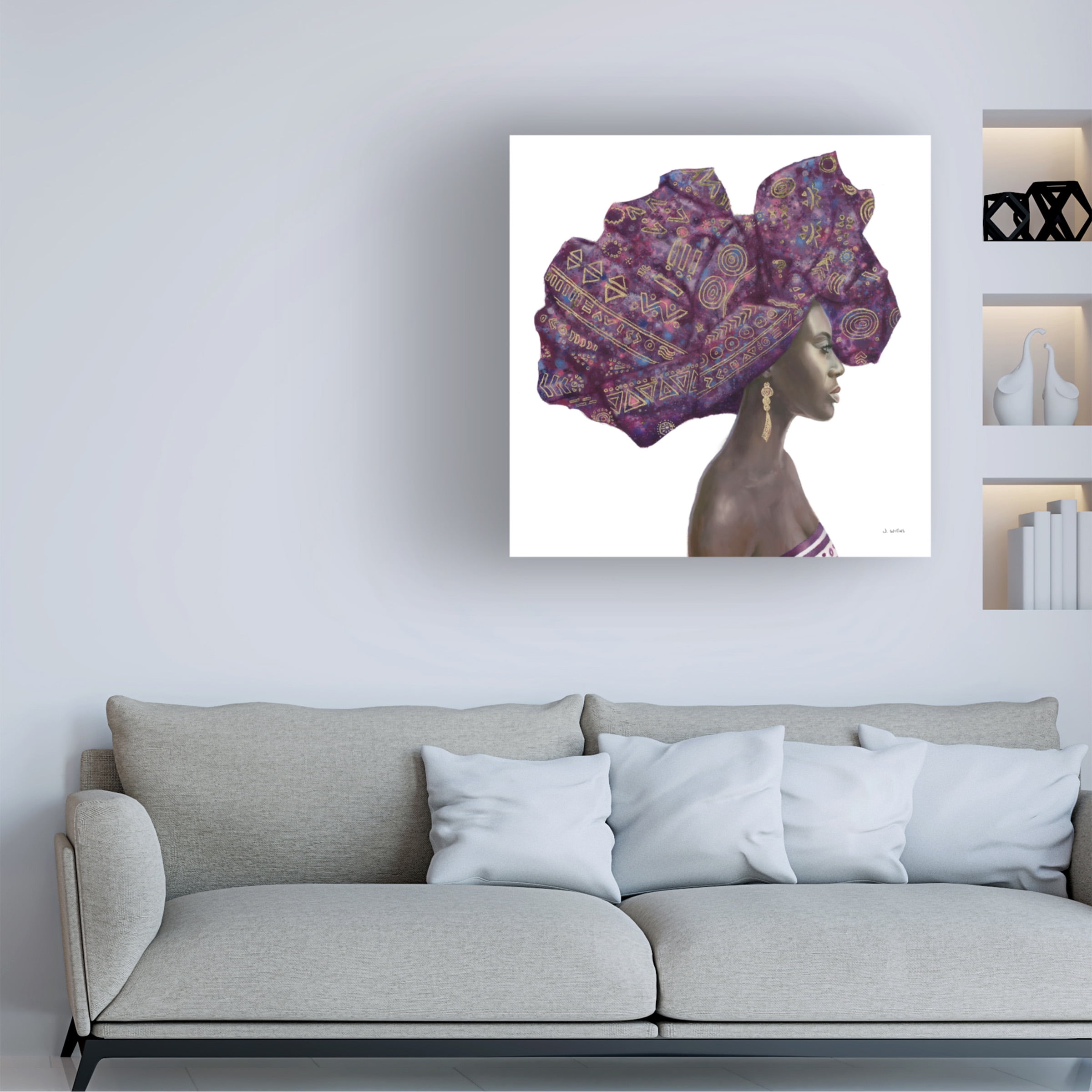 Trademark Fine Art 'Pure Style II' Canvas Art by James Wiens