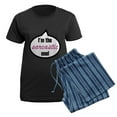 thumbnail image 5 of CafePress - I'm The Sarcastic One! Women's Dark Pajamas - Women's Short Sleeve Print T-Shirt and Pants Dark Cotton Pajama Set, 5 of 7