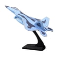 thumbnail image 1 of 1:100 Alloy Aviation Aircraft Model F-22 Alloy Fighter Aircraft Sound And Light Pull Back Military Metal Model Collection, 1 of 7