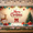 1A, variant on Christmas Train Merry Christmas Banner Holiday Decoration Santa Design Festive Theme for Holiday Party Christmas Eve Winter Celebration