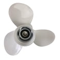 thumbnail image 4 of Outboard Motor Propeller for Boat Engine Marine Aluminum Alloy Propellers 11 1/8X13-G, 4 of 5