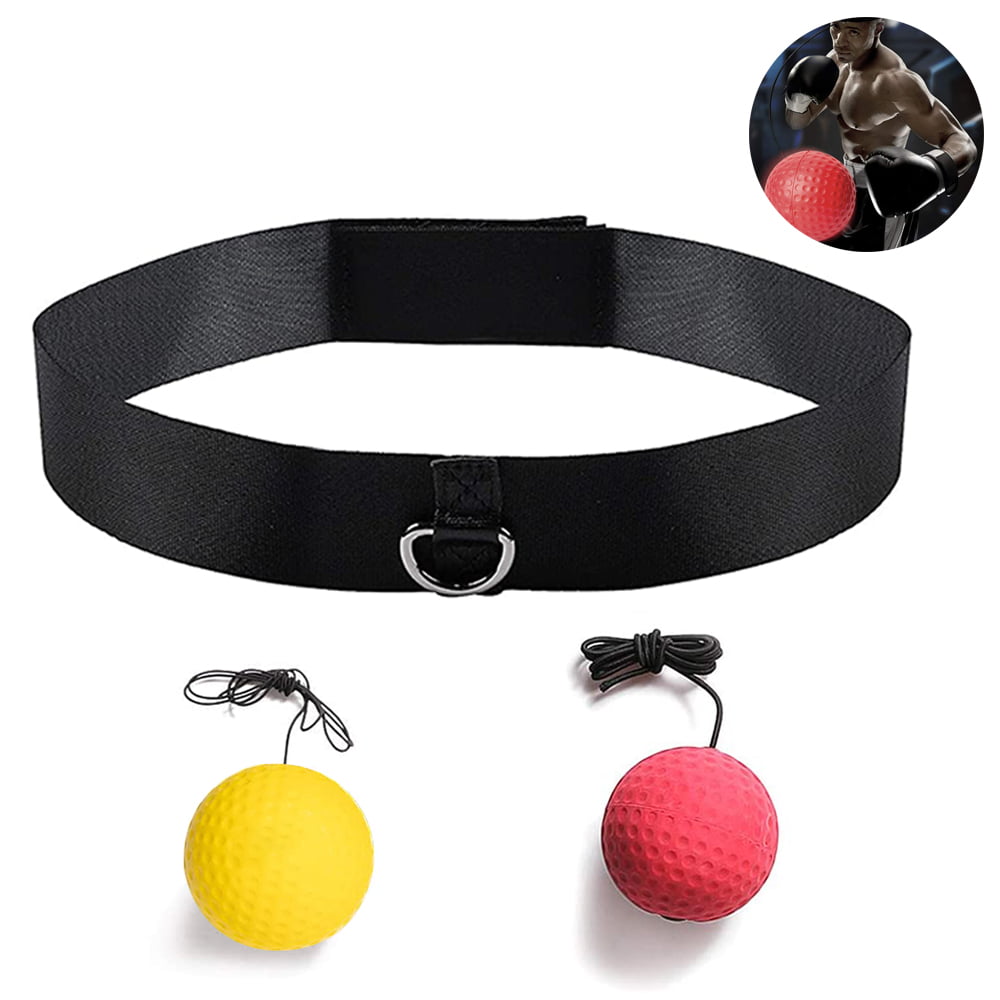  SOUL SHIFT - 4 X Boxing Reflex Balls 2 x Headbands - Reaction  Ball - Safety Glasses - Hand Eye Coordination, Boxing Reflex Ball  Headband,MMA Training Equipment, Punching Ball : Sports & Outdoors