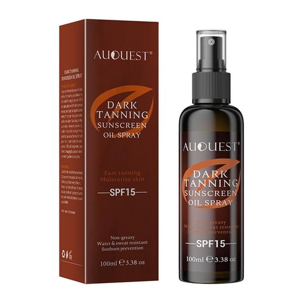 Loción bronceadora, Spray autobronceador, protector solar, Mousse de espuma resistente al agua/Prevención de quemaduras solares/aceite autobronceador no graso. Fivean unisex