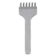 thumbnail image 2 of Leather Prong Diamond Hole 6 Teeth Stitching Punch High Speed Steel Hand Tool for DIY3mm, 2 of 5