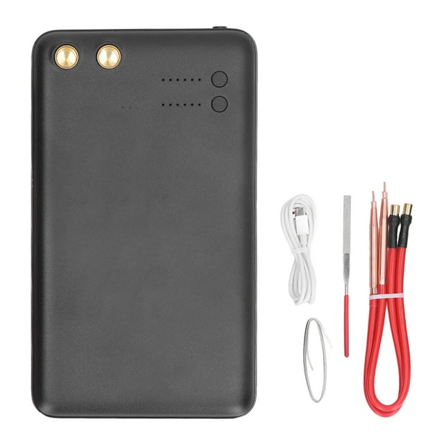 Mini Soldador Por Puntos, Máquina De Soldadura Por Puntos Portátil Protección Múltiple Modo Manual Automático Ajustable De 6 Engranajes Para Baterías