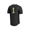 thumbnail image 3 of Unisex GameDay Greats #1 Black Colorado Buffaloes Lightweight Soccer Fashion Jersey, 3 of 3