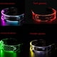thumbnail image 3 of Gafas con tecnología luminosa LED, gafas para festivales de música eléctrica, gafas para discotecas, bares anuales, gafas de ciencia ficción, 3 of 5
