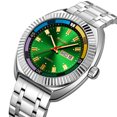 thumbnail image 4 of SKMEI Watch for Men, Round Quartz Watch with Date Display, Stainless Steel Band, 4 of 4