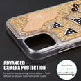 thumbnail image 4 of Dream Wireless CSIPXR2-WATF-GSM Waterfall Liquid Sparkling Quicksand TPU Case with SGS Certified & Golden Summer Design for iphone 11, 4 of 6