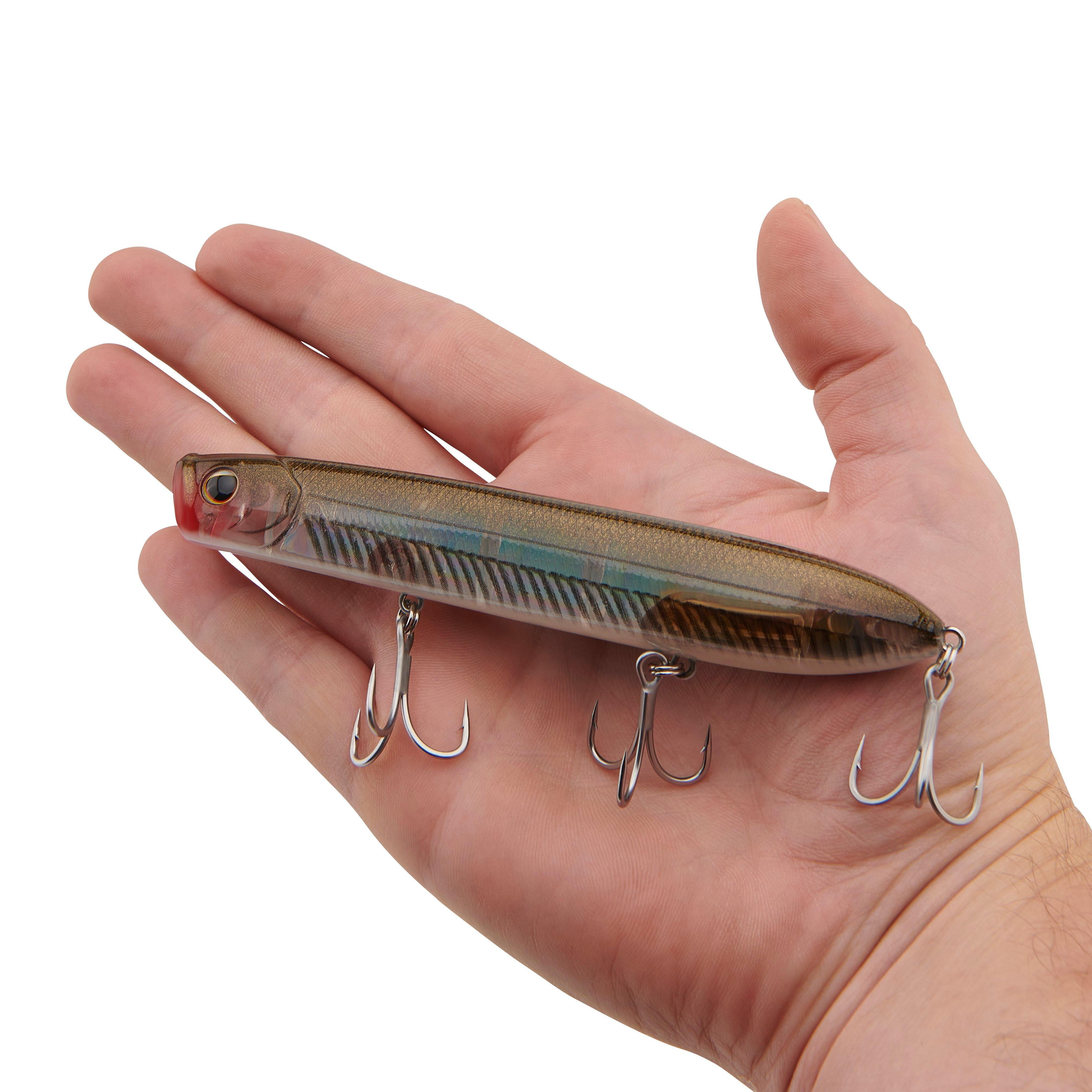 Berkley Cane Walker Topwater Fishing Lure, Mangrove Minnow, 4/5 oz