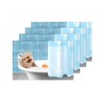 thumbnail image 4 of MKHERT Funny Cat Kitty ITaking A Bath with Toy Duck Placemats Table Mats for Dining Room Kitchen Table Decoration 12x18 inch,Set of 4, 4 of 4