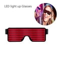 thumbnail image 3 of LINLIN LED Glasses, Light Up Glasses LED Party Glasses LED Glow Glasse, Nightclub Glow Flashing Sunglasses Eyewear, USB, 3 of 7